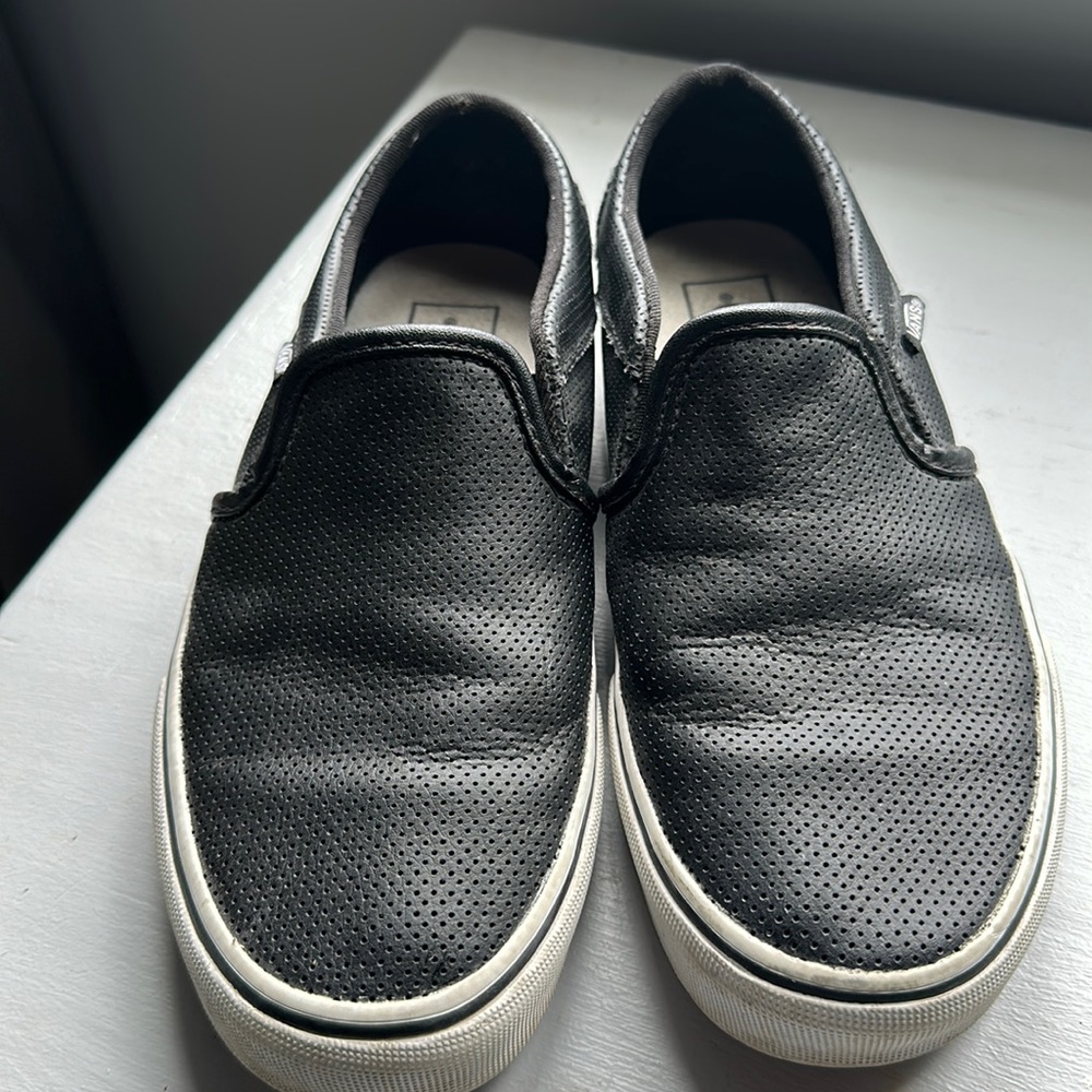 Leather vans 6.5